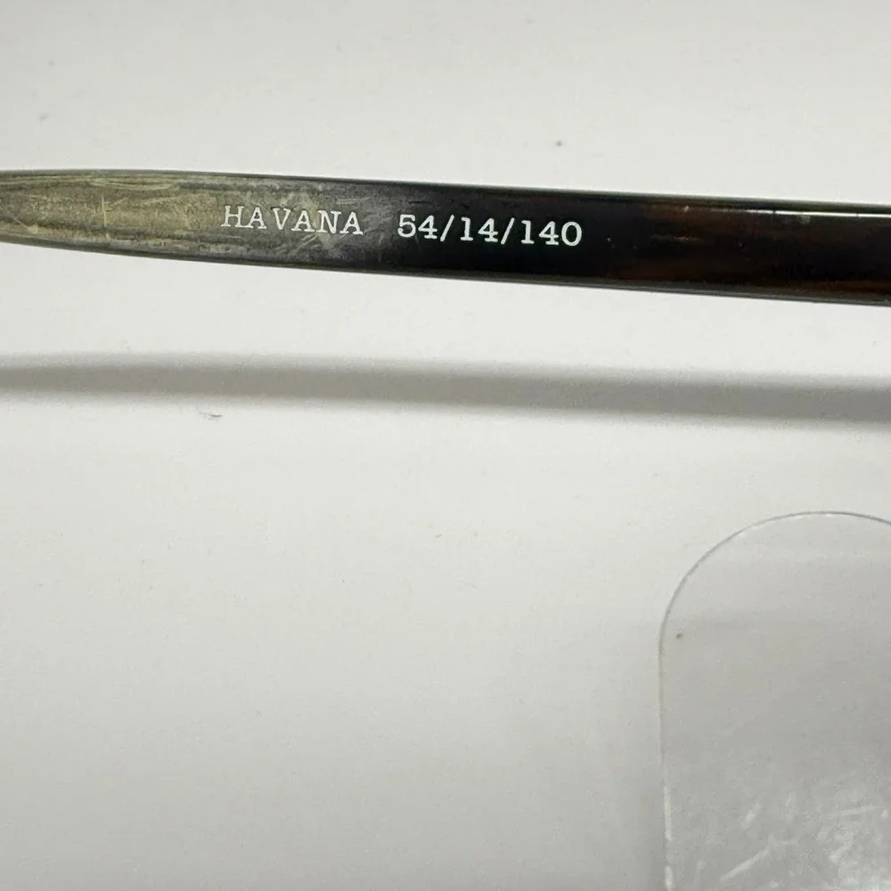 Ellen Tracy Havana Tortoise Shell Cat Eye Eyeglasses Frames 54/14/140 Brown